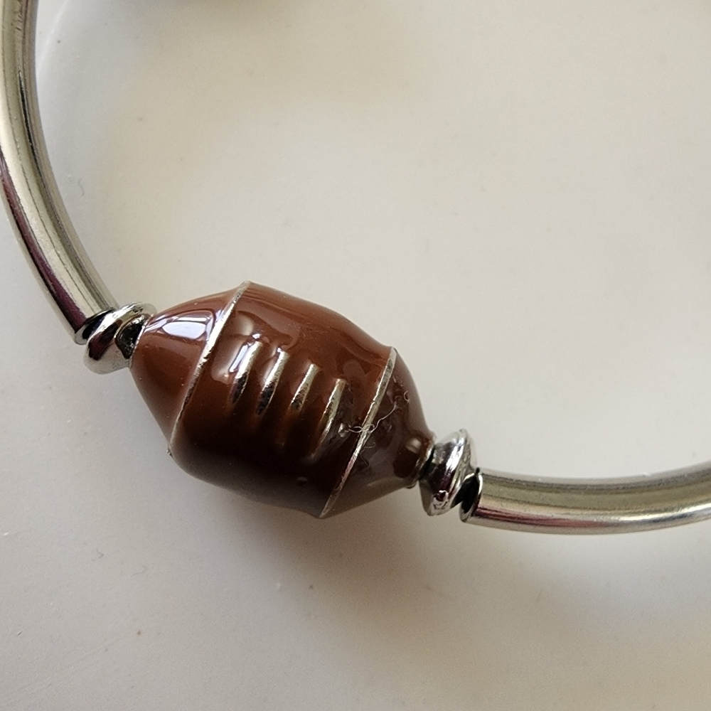 Cookie Lee elastic Football bracelet NWT - Picture 5 of 6